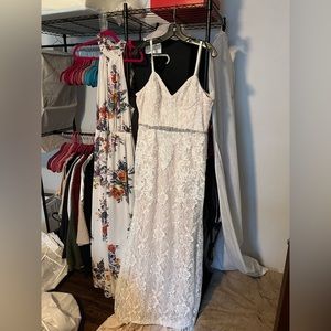 Never worn wedding dress from David’s bridal